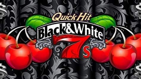 Quick Hit Platinum Black & White 7s tragamonedas gratis.